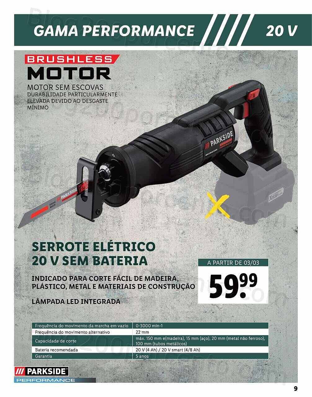 LIDL Especial Ferramentas Parkside