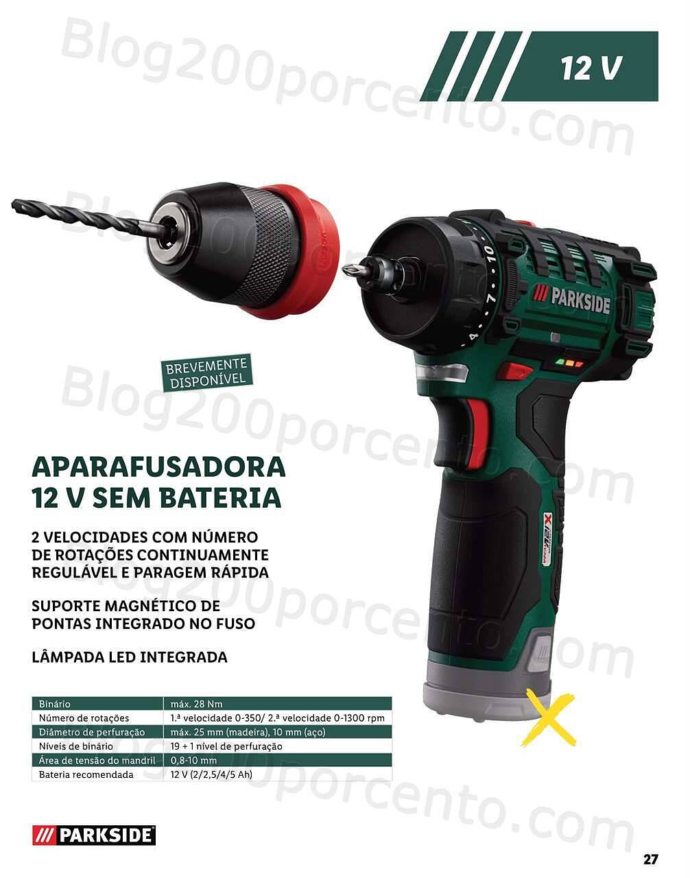 LIDL Especial Ferramentas Parkside