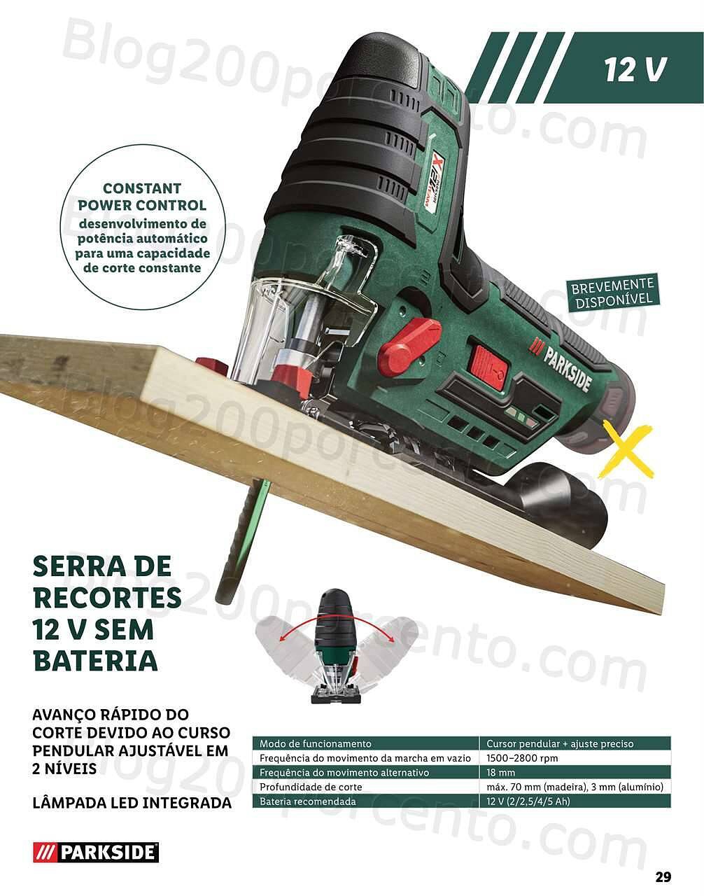 LIDL Especial Ferramentas Parkside