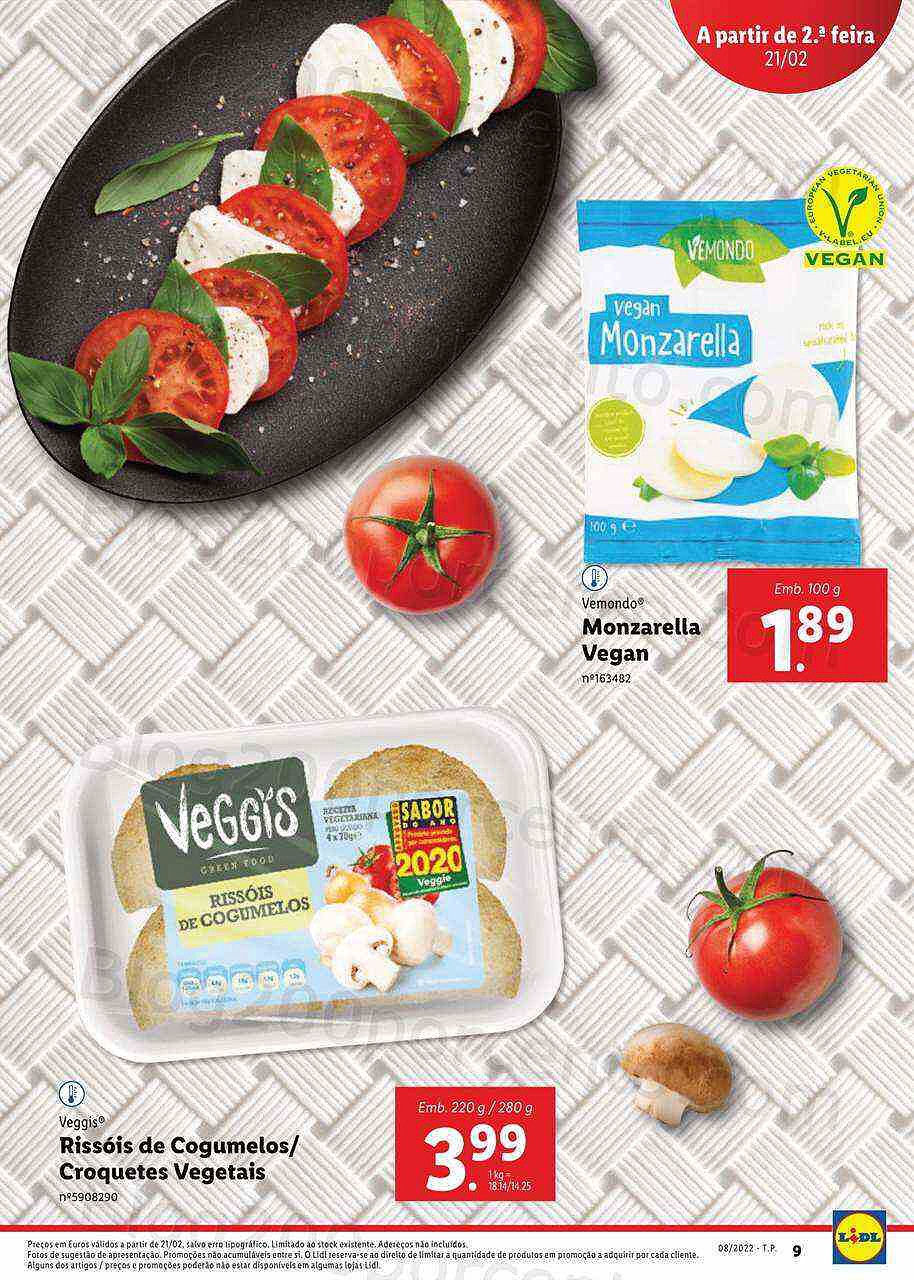 Novos no Lidl a partir de 21 fevereiro