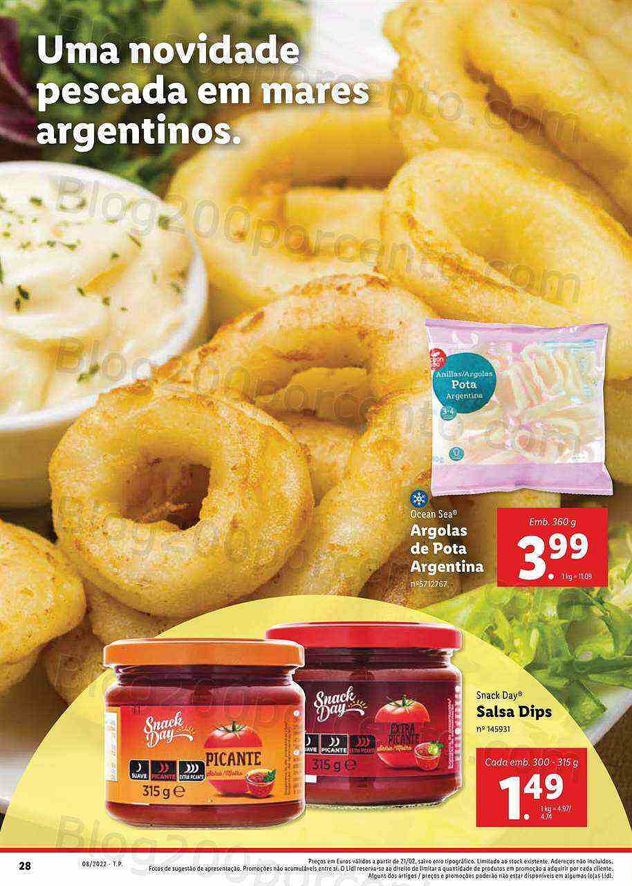 Novos no Lidl a partir de 21 fevereiro