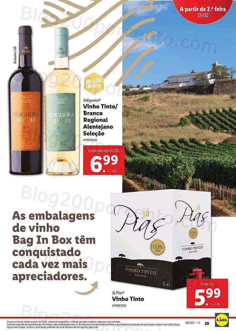 Novos no Lidl a partir de 21 fevereiro