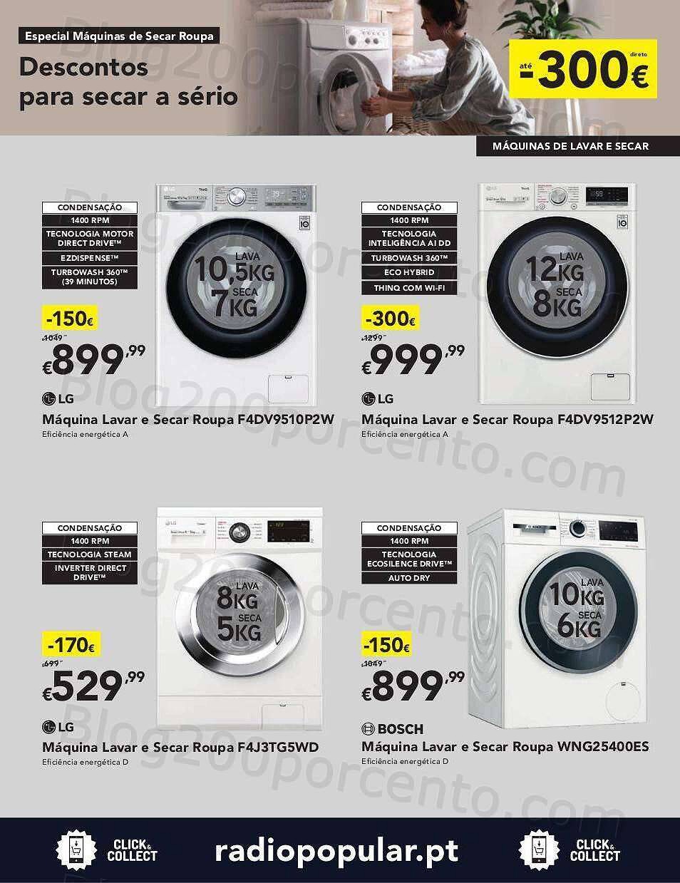 Radio Popular secar roupa