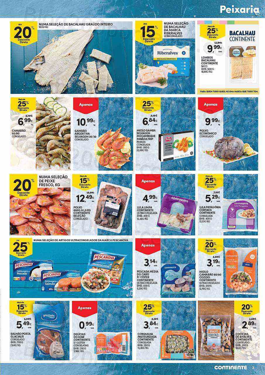 Continente Açores 3 a 9 março