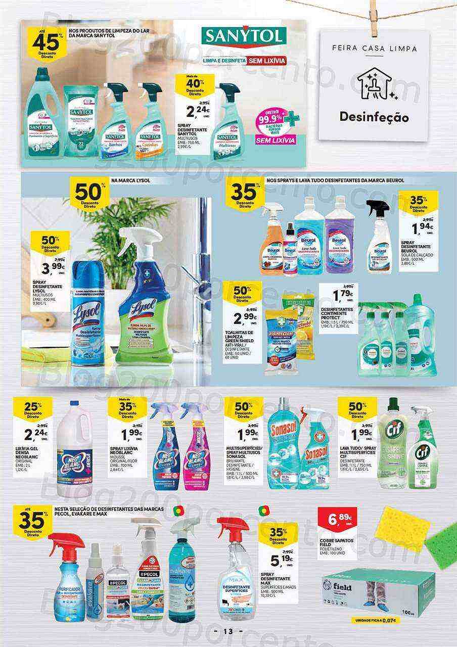 Limpeza 8 a 27 março