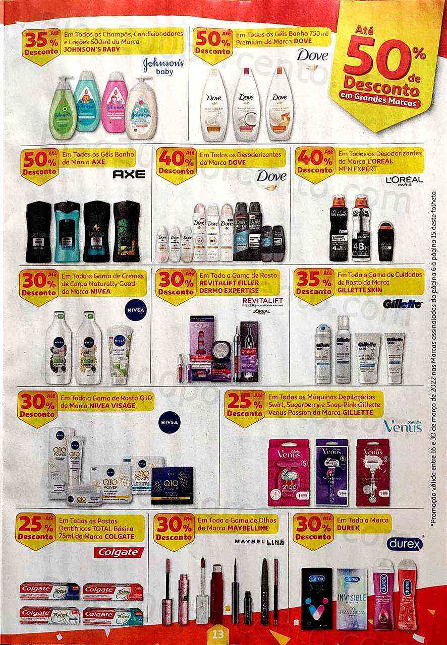 Antevisão Folheto AUCHAN 16 a 30 março