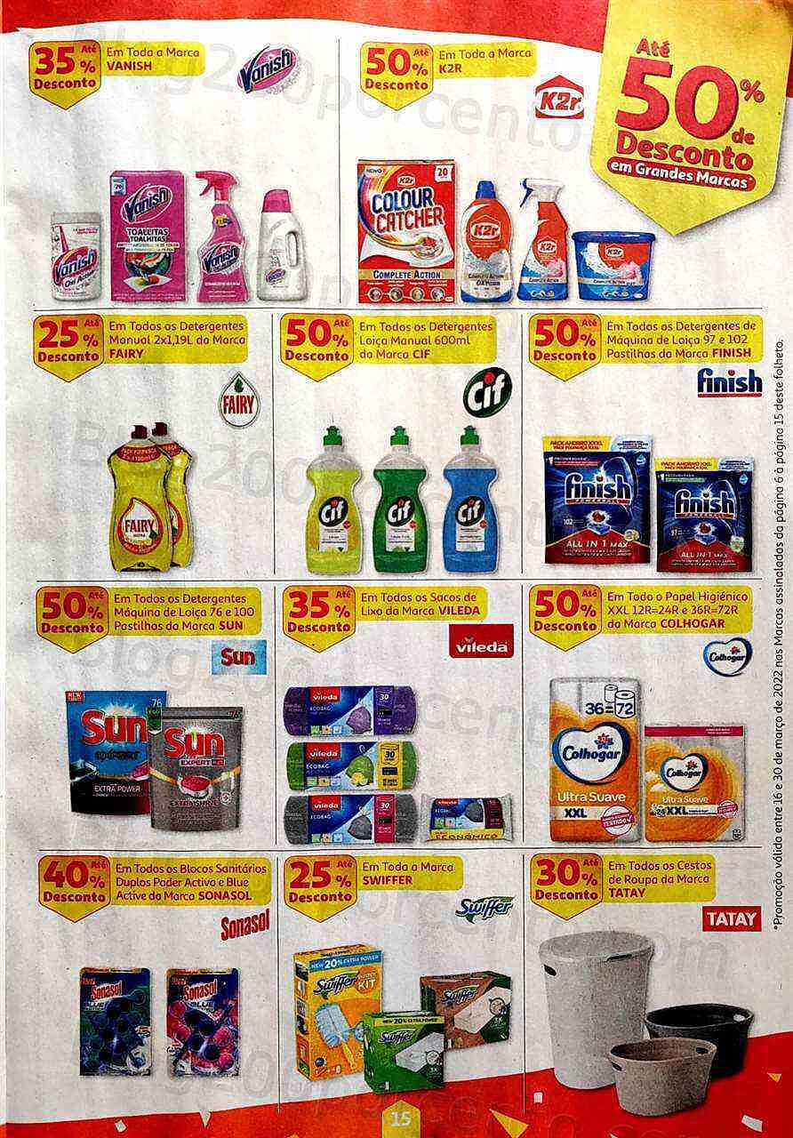 Antevisão Folheto AUCHAN 16 a 30 março