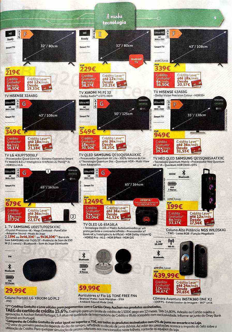 Antevisão Folheto AUCHAN 16 a 30 março