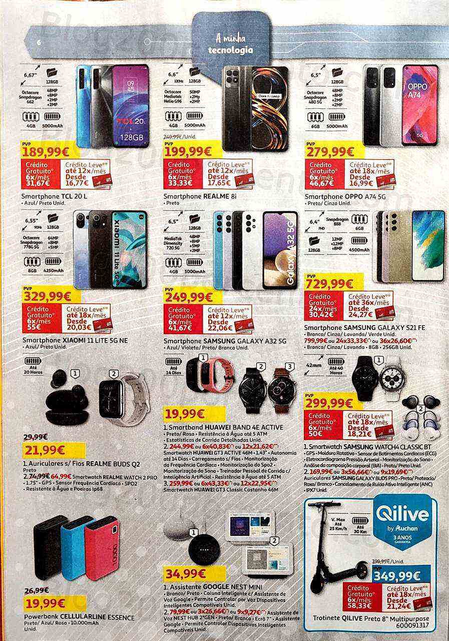 Antevisão Folheto AUCHAN 16 a 30 março