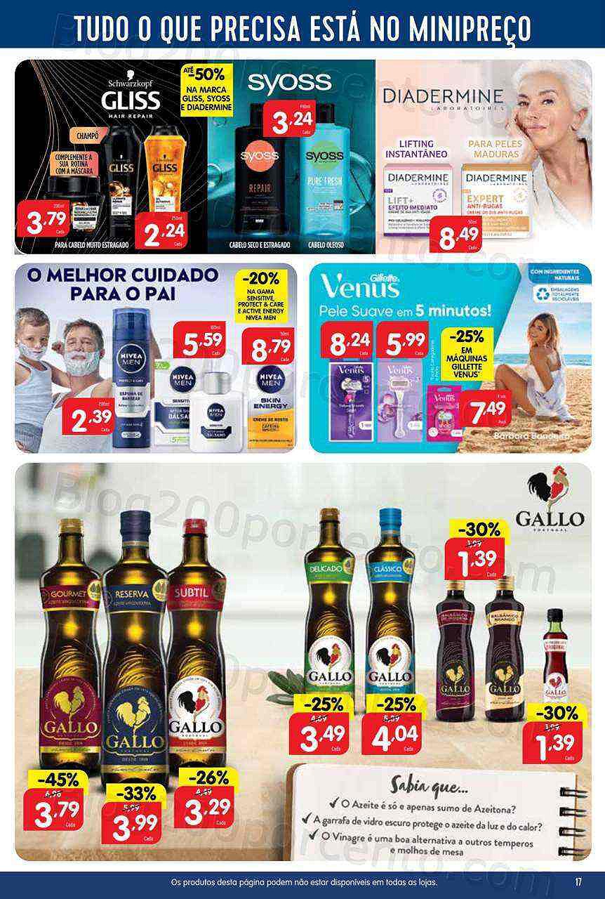 Antevisão Folheto MINIPREÇO Promoções de 17 a 23 março