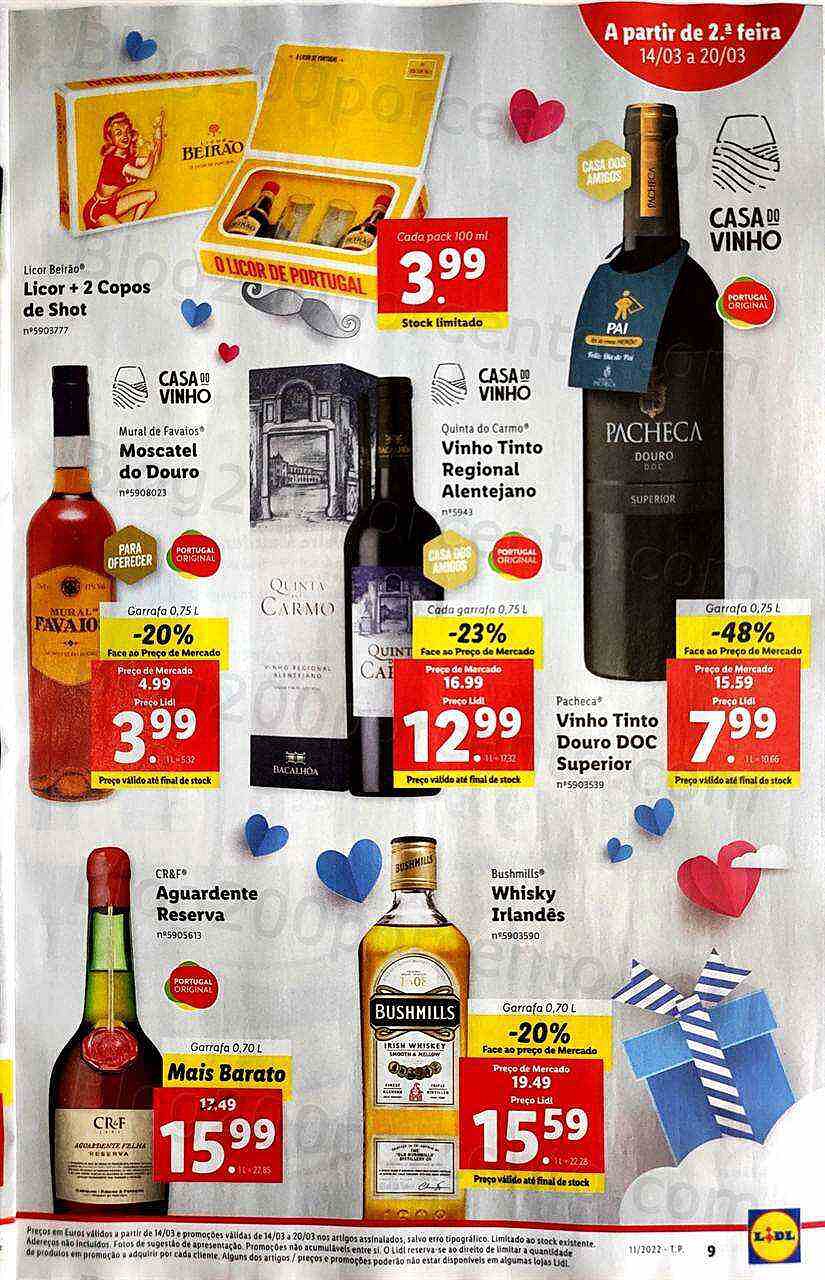 Antevisão Folheto LIDL Promoções de 14 a 20 março