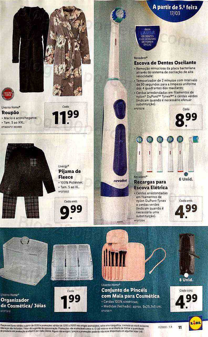 Antevisão Folheto LIDL Promoções de 14 a 20 março