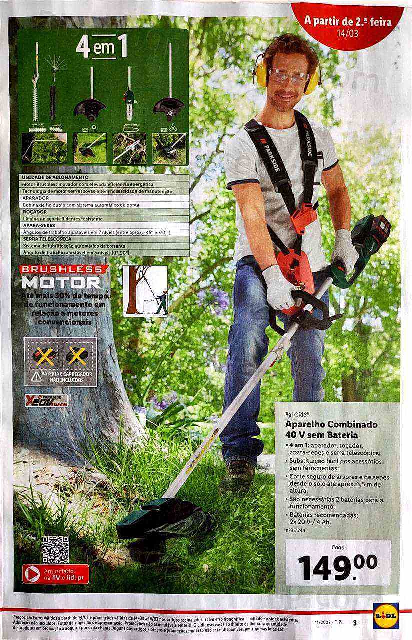 Antevisão Folheto LIDL Promoções de 14 a 20 março