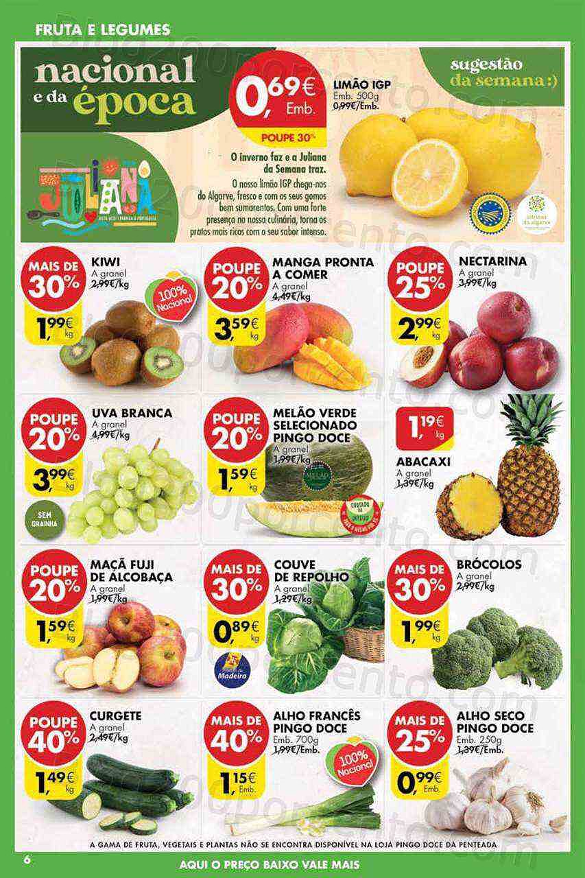 Pingo Doce Madeira 8 a 14 março