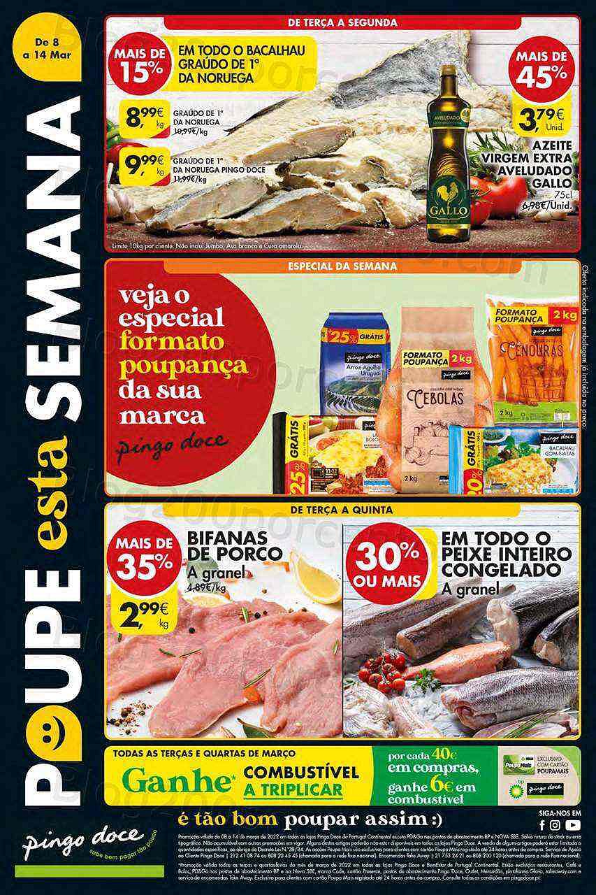 Pingo Doce Pequenas 8 a 14 março