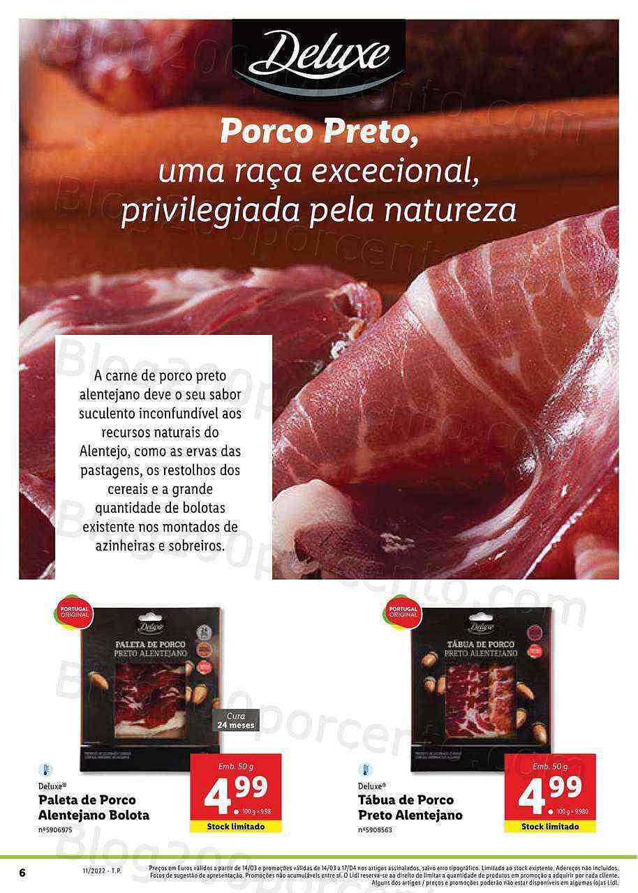 Lidl Especial Páscoa 14 março a 17 abril