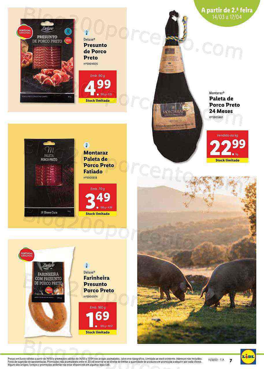 Lidl Especial Páscoa 14 março a 17 abril