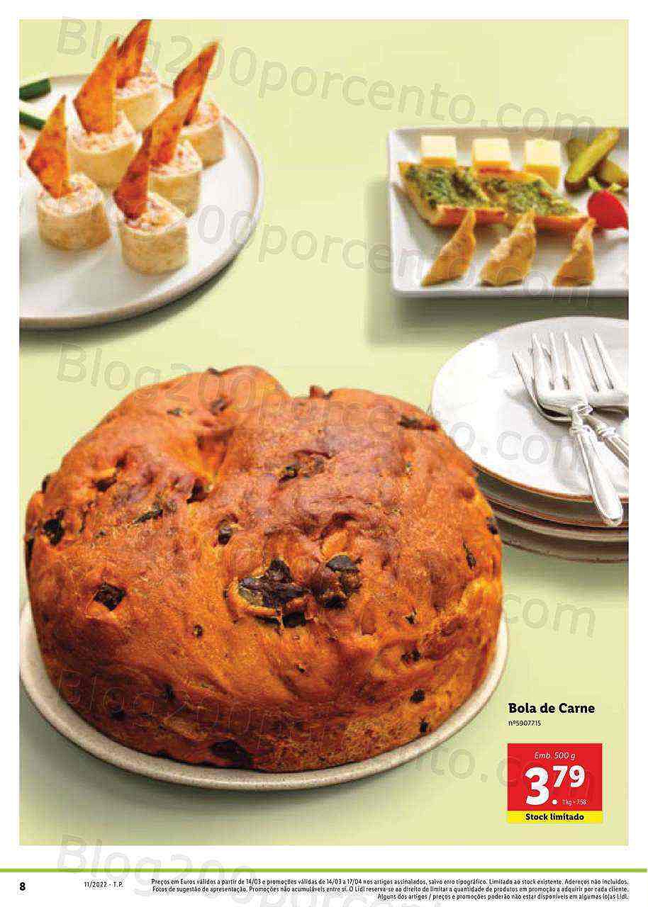 Lidl Especial Páscoa 14 março a 17 abril