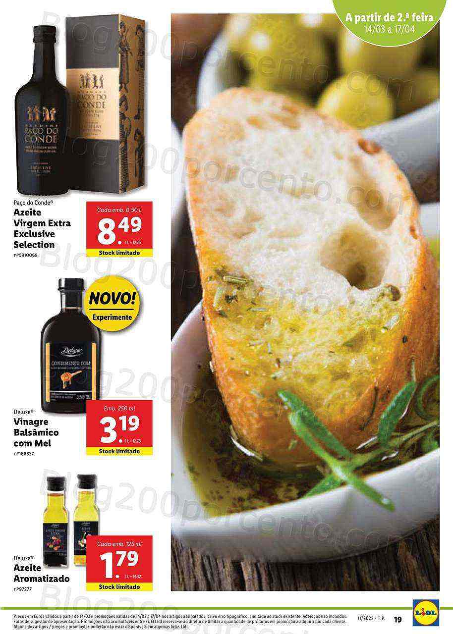 Lidl Especial Páscoa 14 março a 17 abril