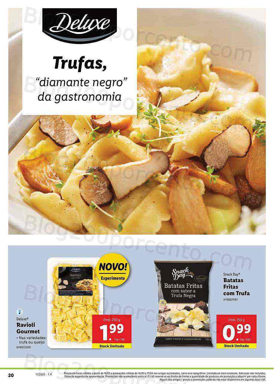 Lidl Especial Páscoa 14 março a 17 abril