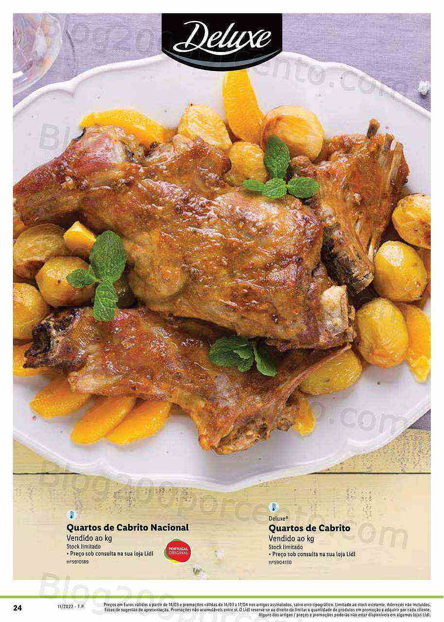 Lidl Especial Páscoa 14 março a 17 abril