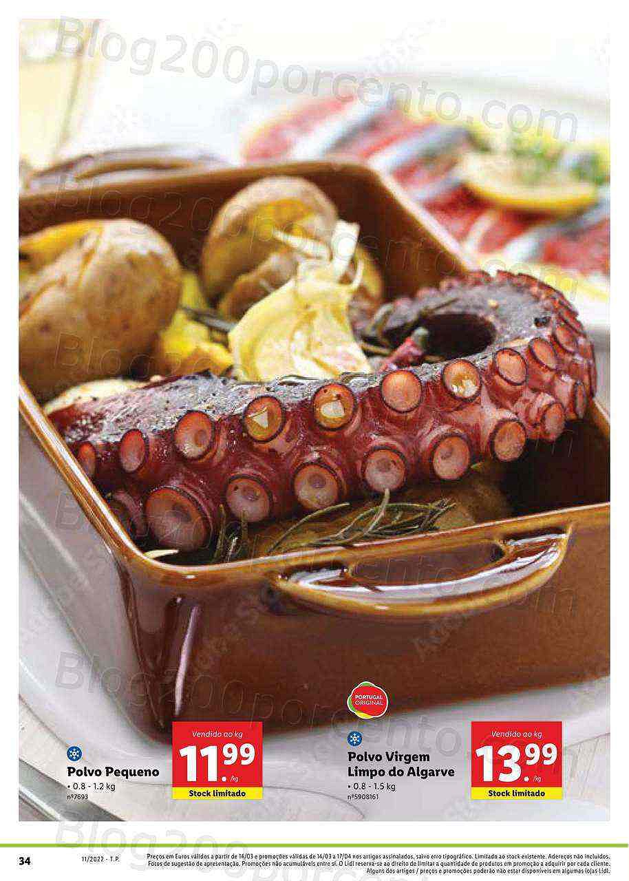 Lidl Especial Páscoa 14 março a 17 abril