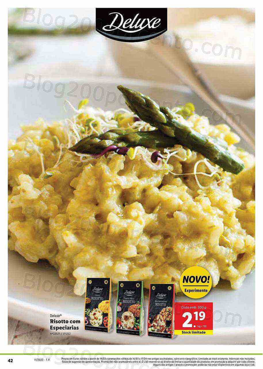 Lidl Especial Páscoa 14 março a 17 abril