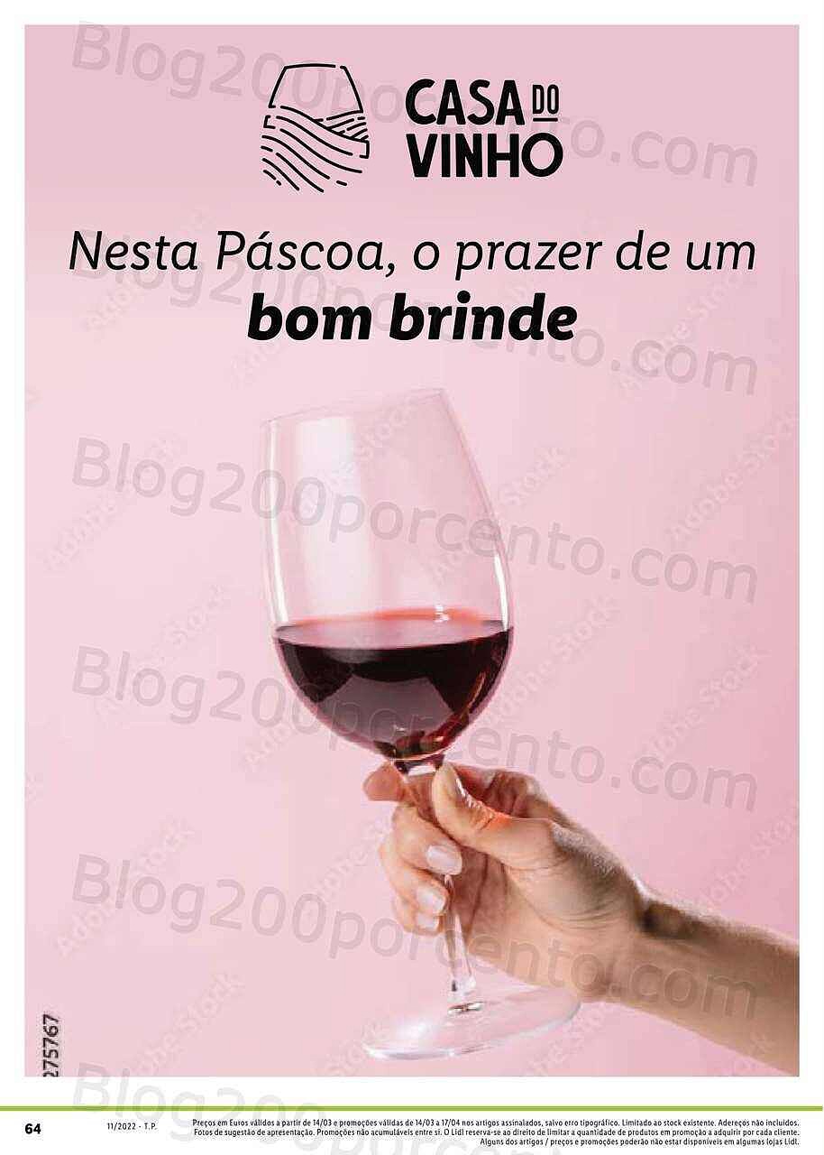 Lidl Especial Páscoa 14 março a 17 abril