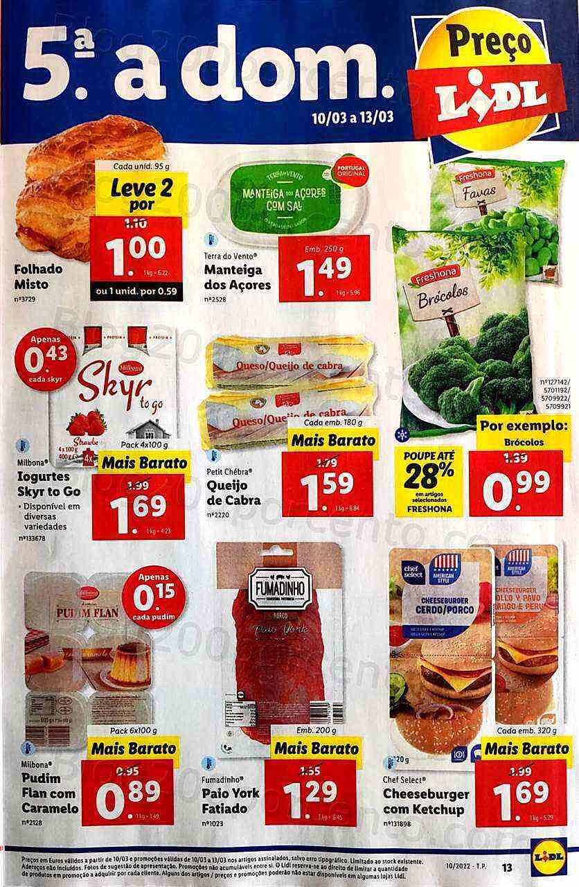 Antevisão Folheto LIDL Promoções de 7 a 13 março