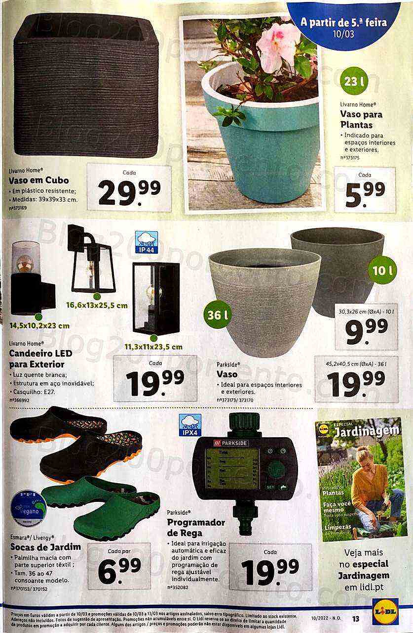 Antevisão Folheto LIDL Promoções de 7 a 13 março