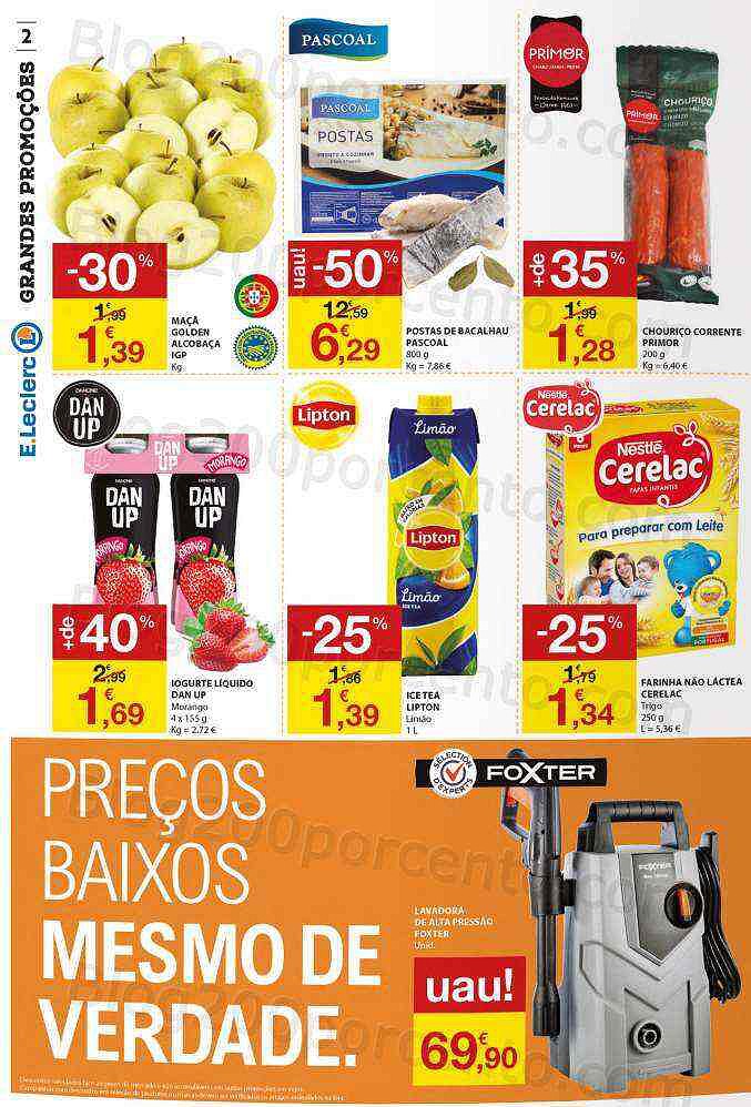 Antevisão Folheto E-LECLERC Promoções de 17 a 23 março