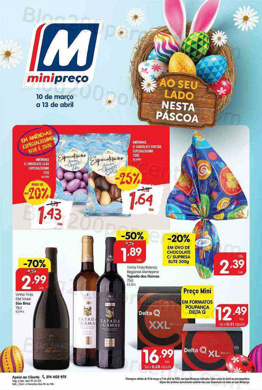Minipreço Páscoa e Bazar 10 março