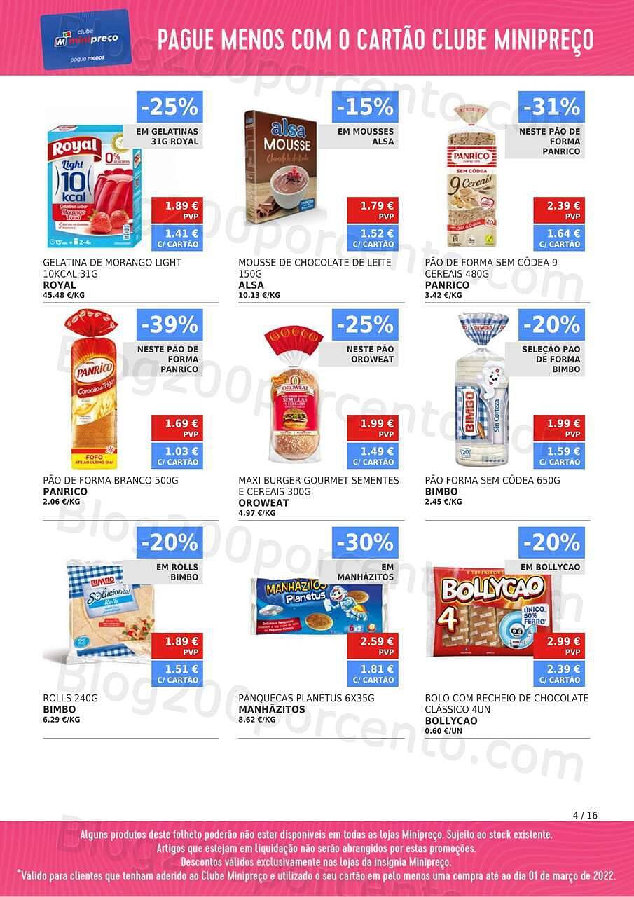 Clube Minipreço 3 a 9 março