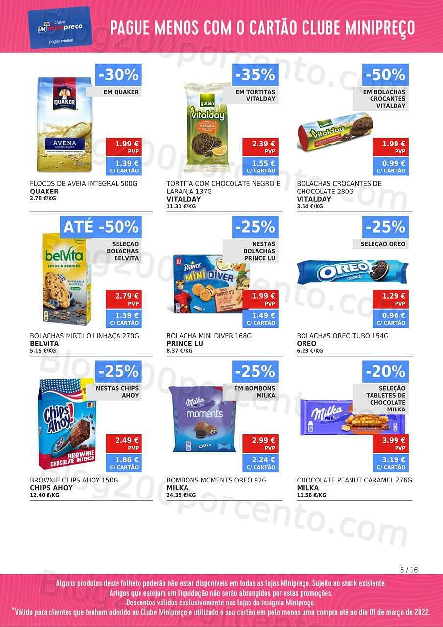 Clube Minipreço 3 a 9 março