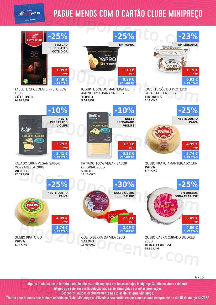 Clube Minipreço 3 a 9 março