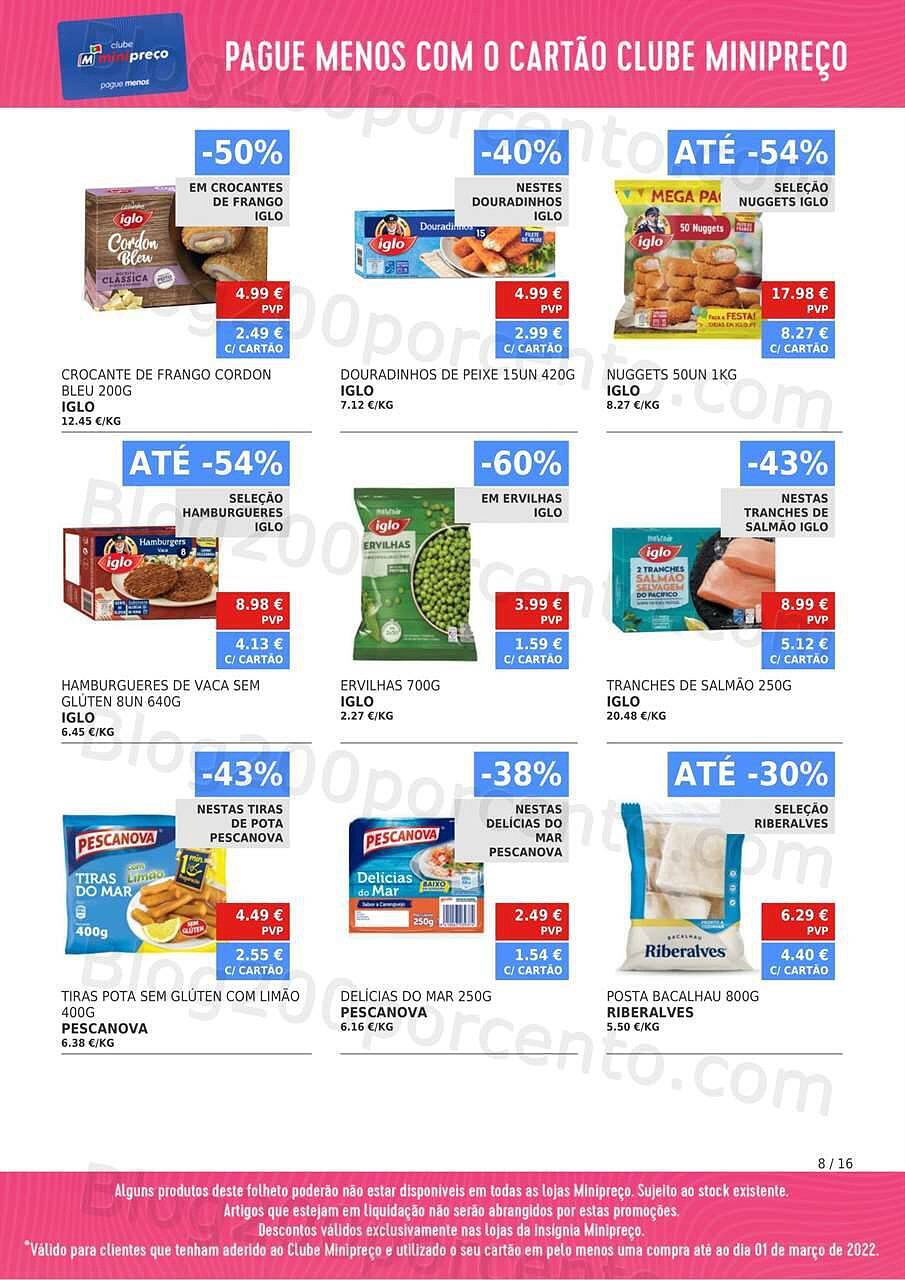 Clube Minipreço 3 a 9 março