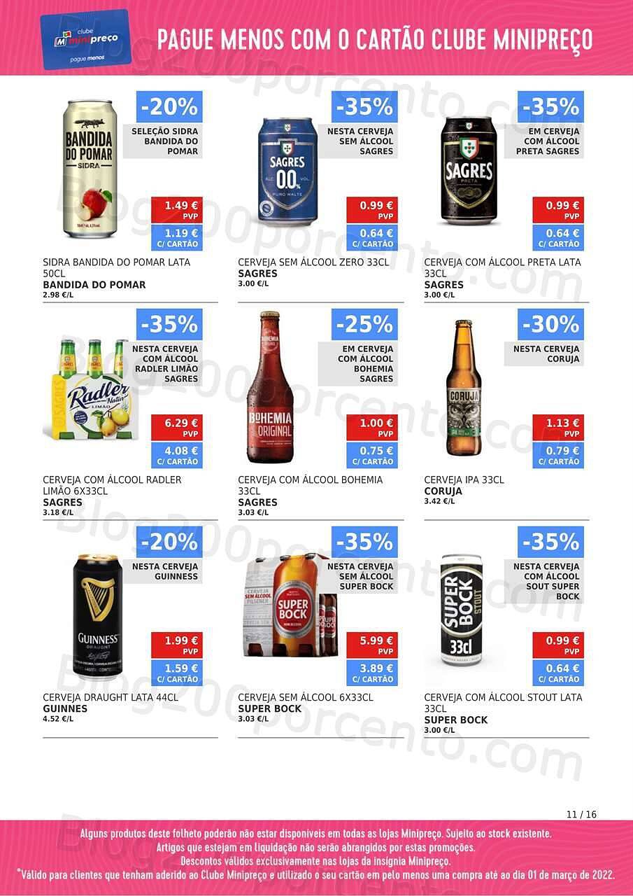 Clube Minipreço 3 a 9 março