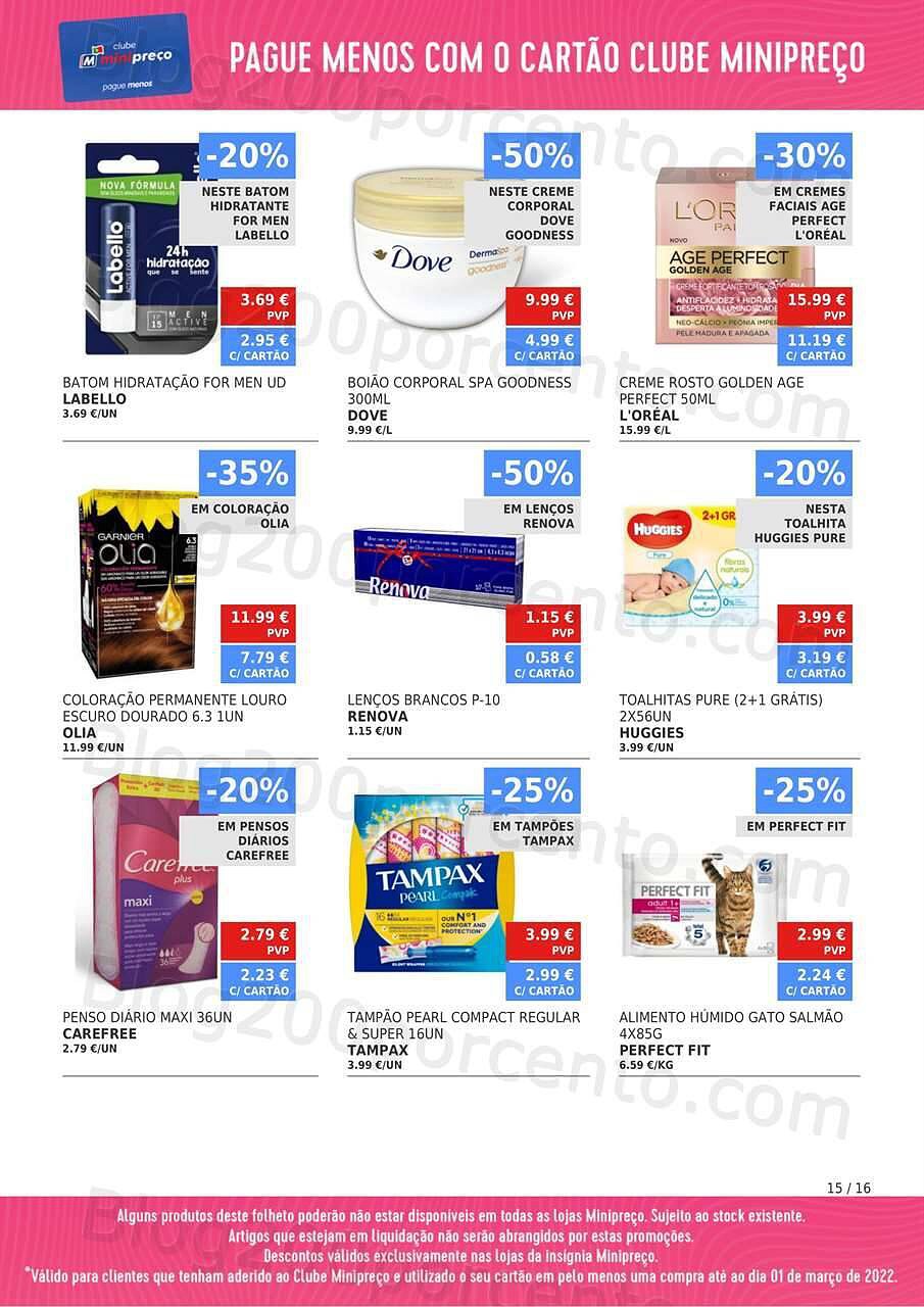 Clube Minipreço 3 a 9 março