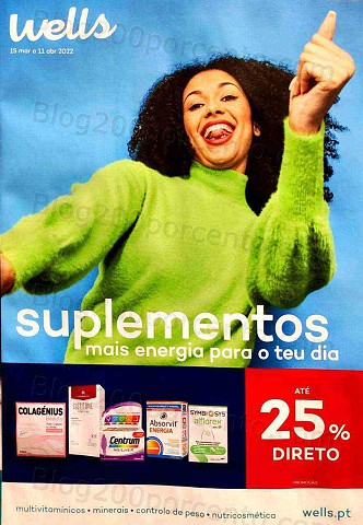 Wells Suplementos 15 março a 11 abril