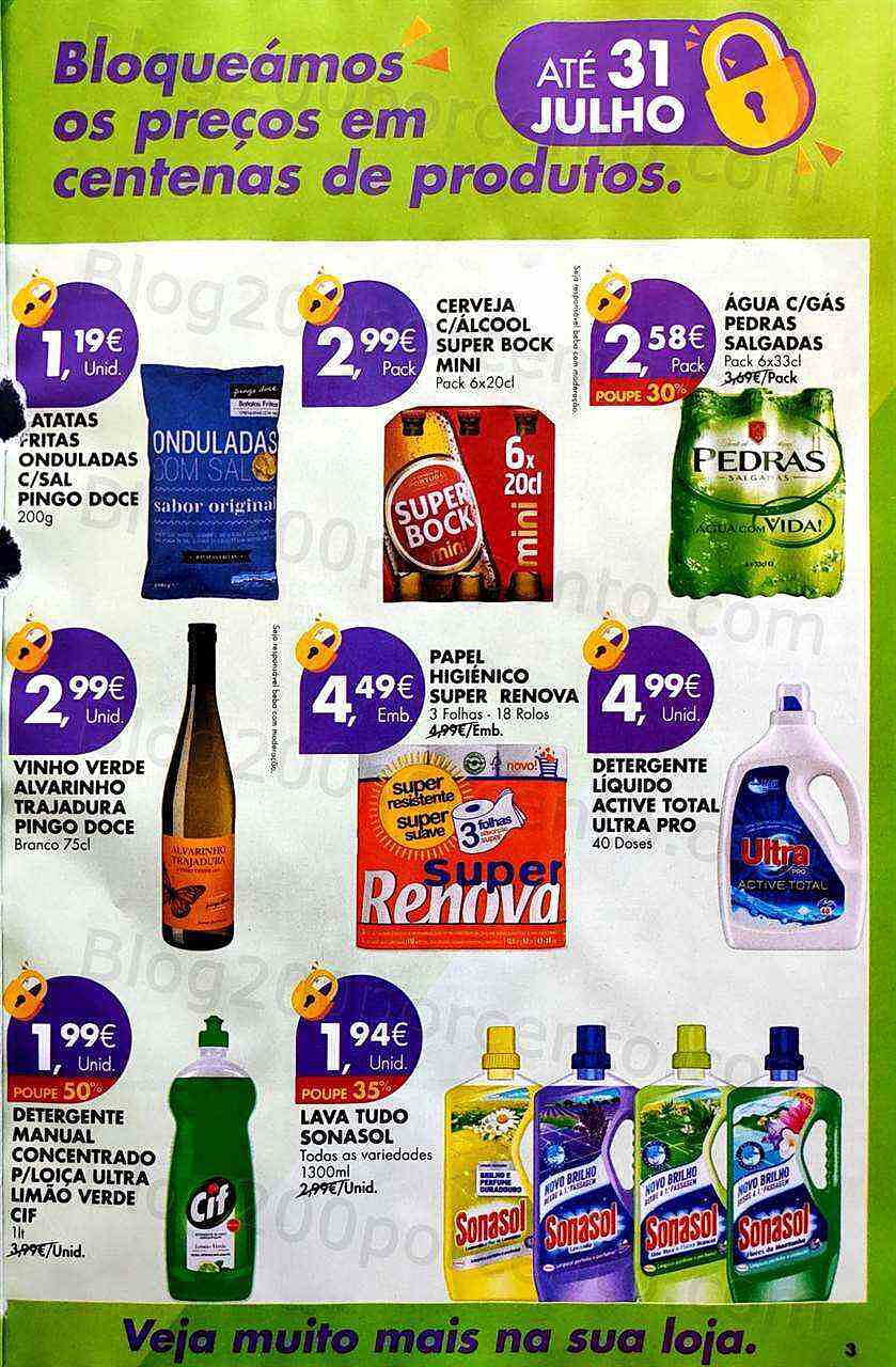 Antevisão Folheto PINGO DOCE Promoções de 12 a 18 julho