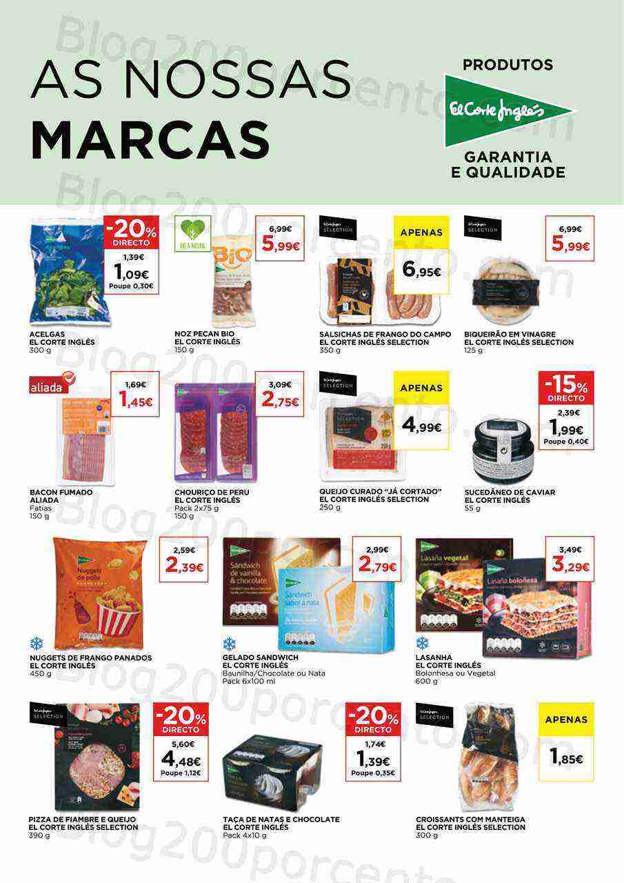 Antevisão Folheto EL CORTE INGLÉS Promoções de 10 a 20 abril