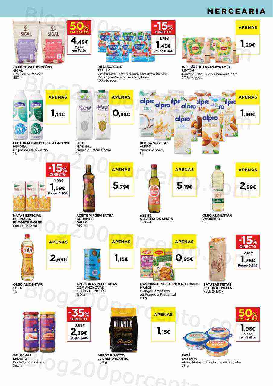 Antevisão Folheto EL CORTE INGLÉS Promoções de 10 a 20 abril