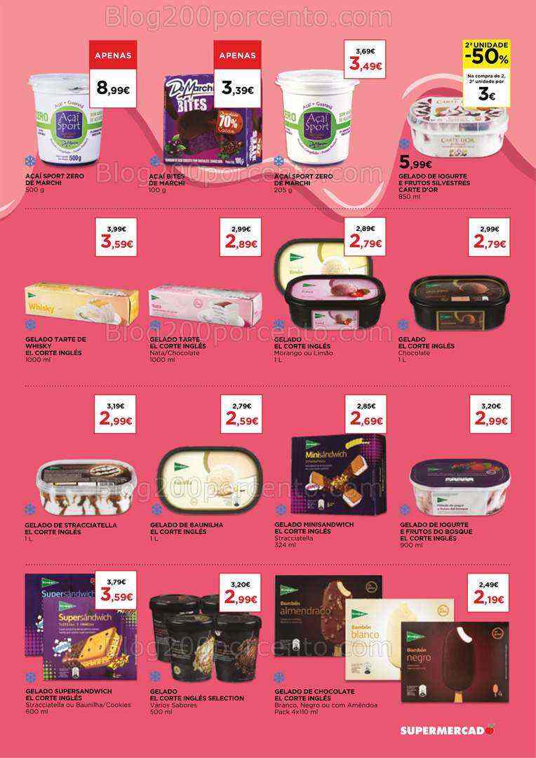 Antevisão Folheto EL CORTE INGLÉS Promoções de 11 a 24 agosto