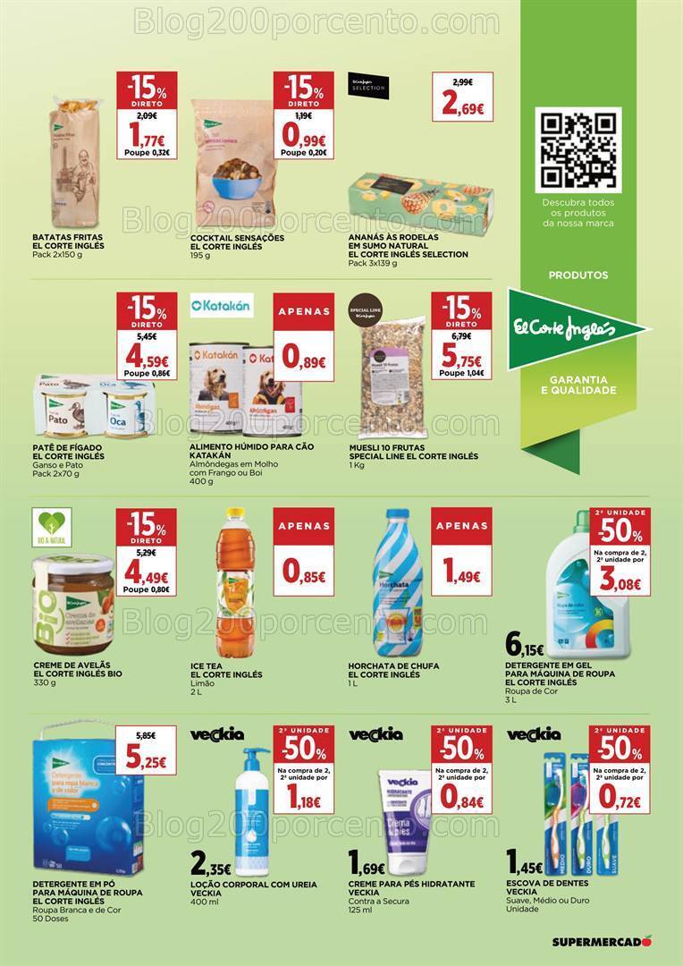 Antevisão Folheto EL CORTE INGLÉS Promoções 12 a 25  janeiro