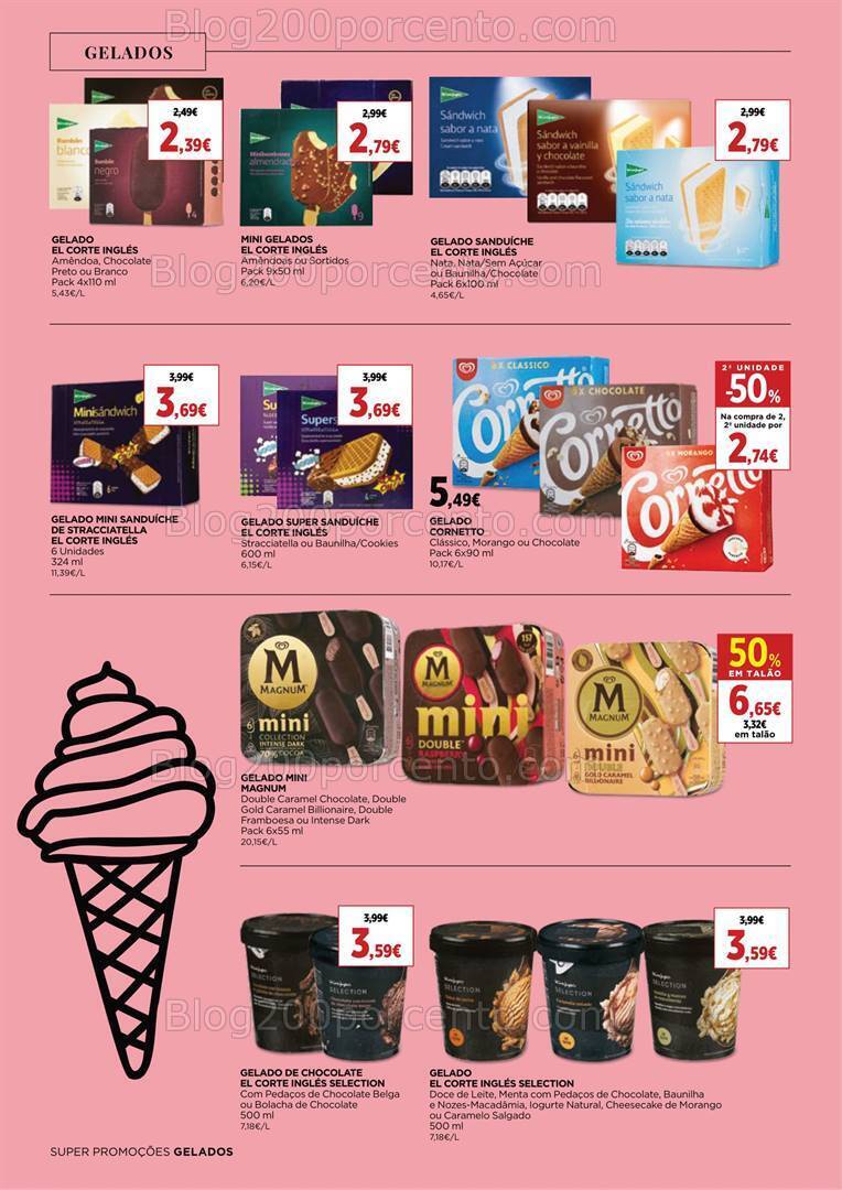 Antevisão Folheto EL CORTE INGLÉS Promoções de 12 a 25 julho