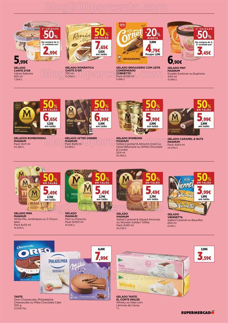 Antevisão Folheto EL CORTE INGLÉS Promoções de 12 a 25 julho