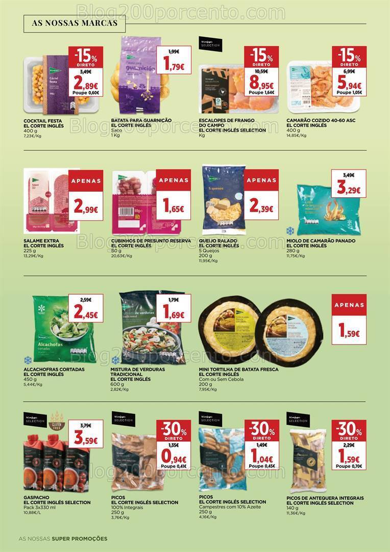 Antevisão Folheto EL CORTE INGLÉS Promoções de 12 a 25 julho