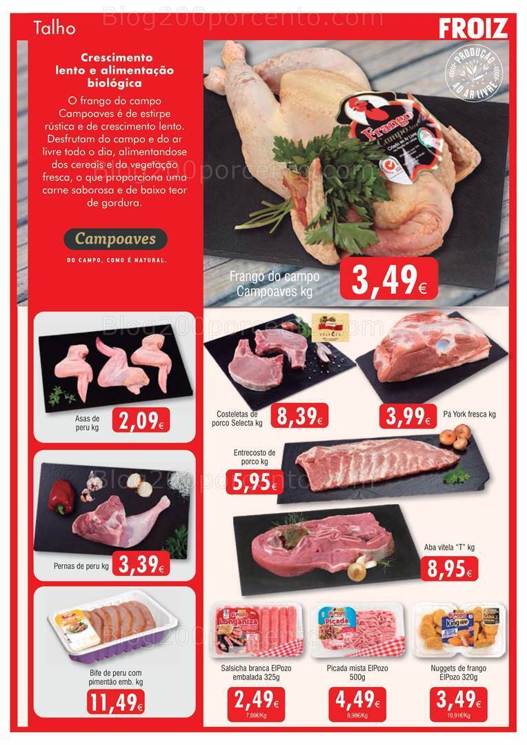 Antevisão Folheto FROIZ Promoções de 18 agosto a 5 setembro