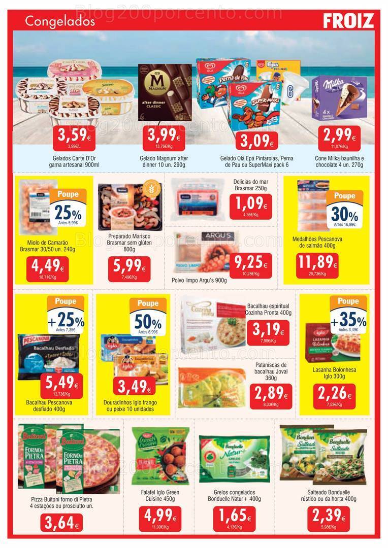 Antevisão Folheto FROIZ Promoções de 18 agosto a 5 setembro
