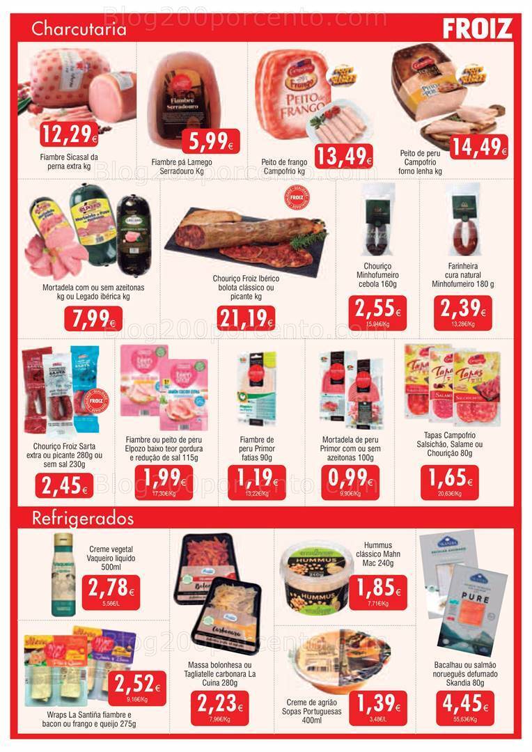 Antevisão Folheto FROIZ Promoções de 18 agosto a 5 setembro